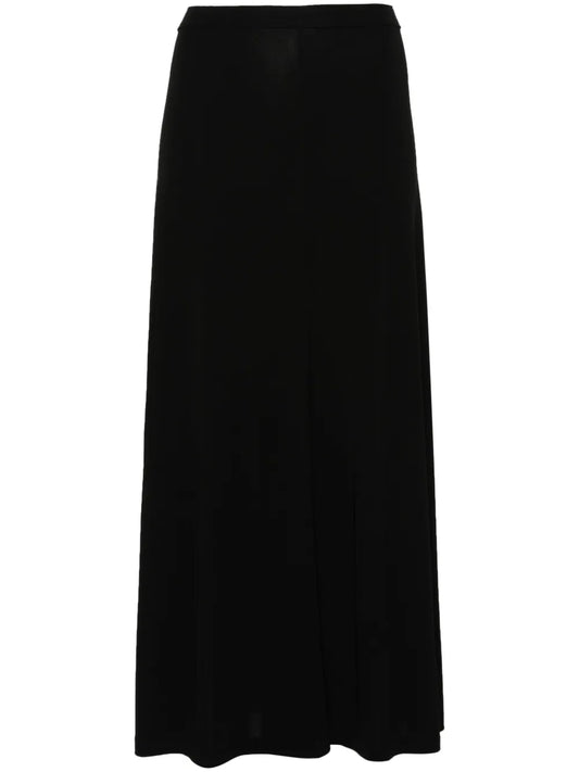 High-Waisted Midi Skirt
