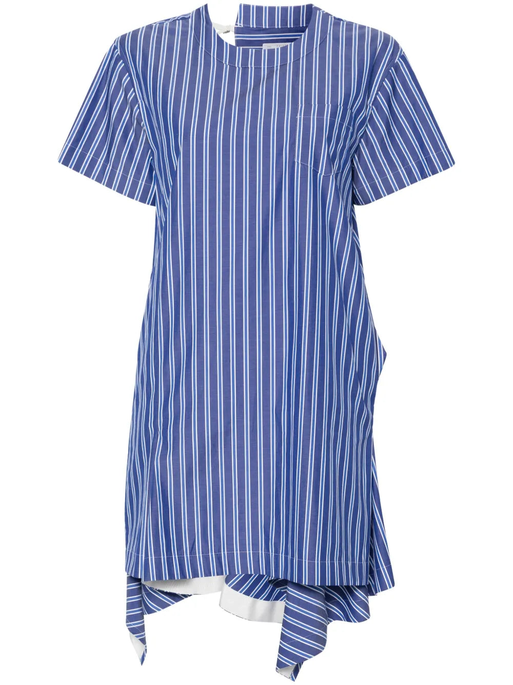 Asymmetric-Hem Dress