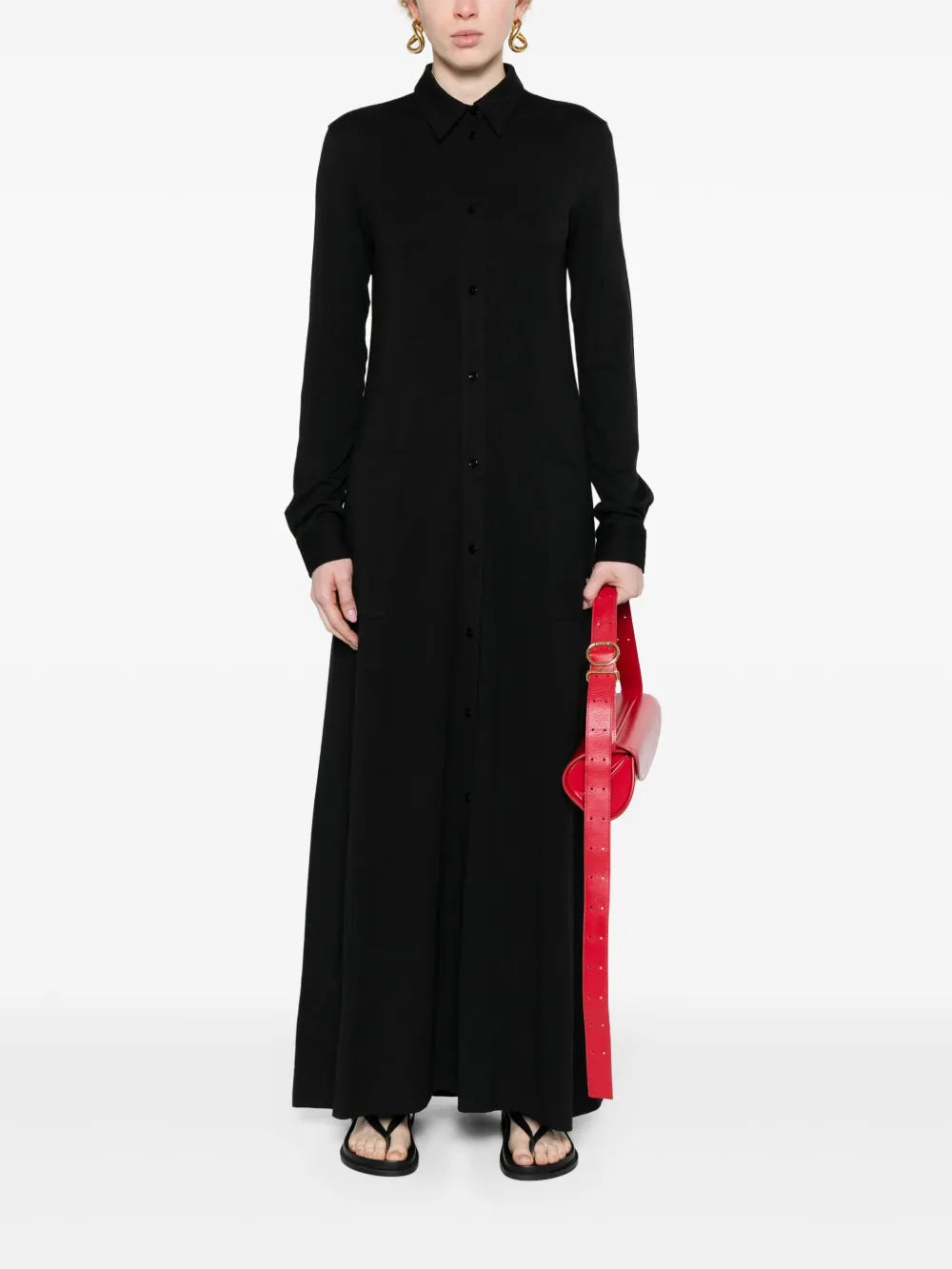 Maxi Shirt Dress
