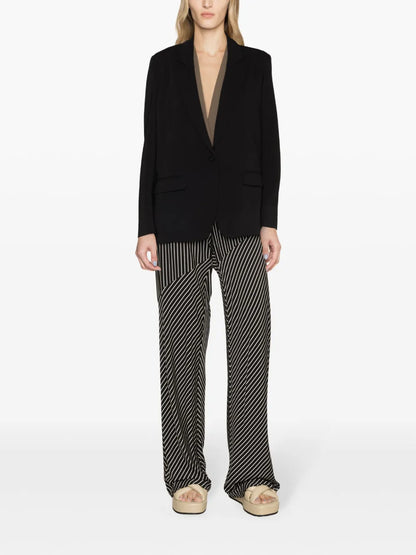 Tailored Single-Breasted Blazer