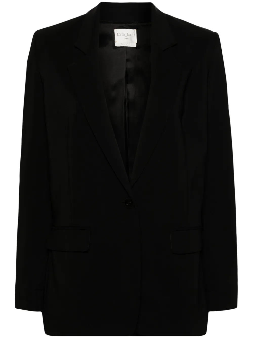 Tailored Single-Breasted Blazer