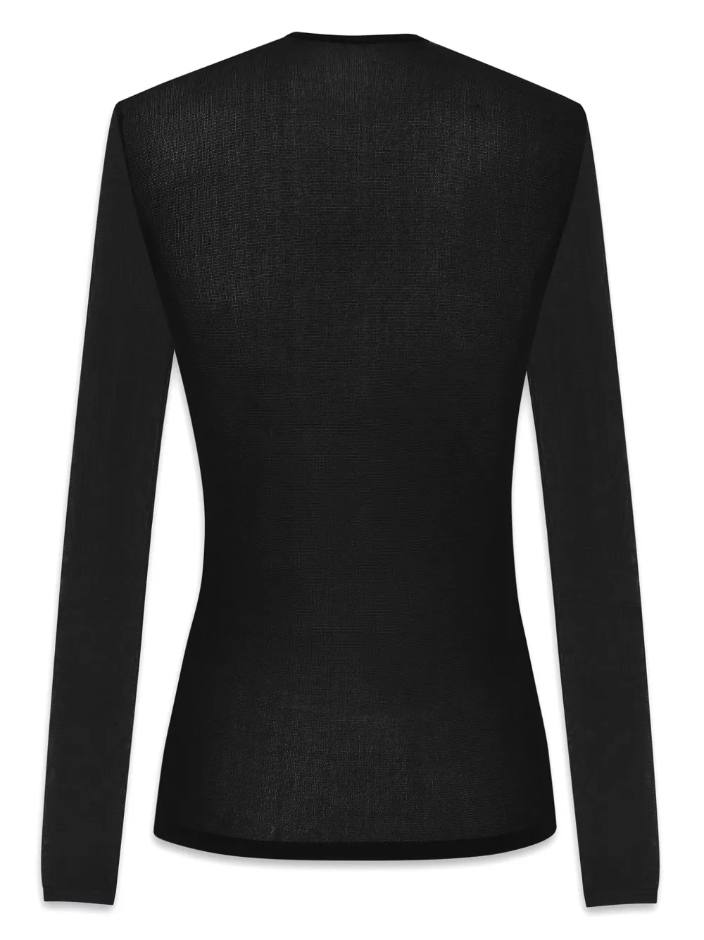 Scoop-Neck Knitted Jumper