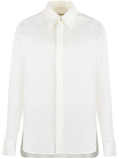 Long-Sleeve Cotton Shirt