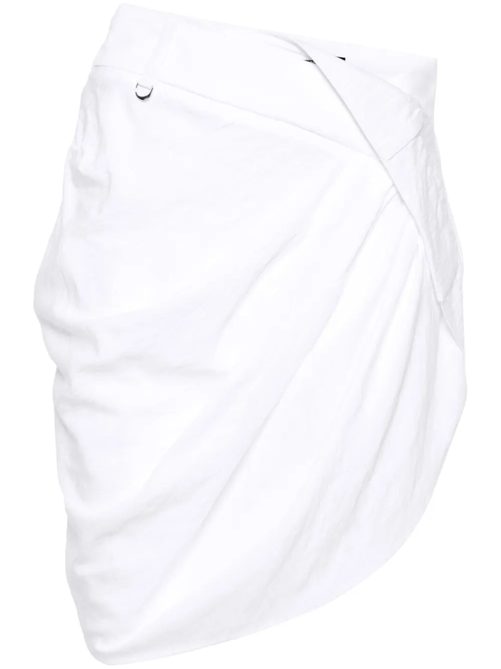 La Mini Jupe Saudade Draped Miniskirt