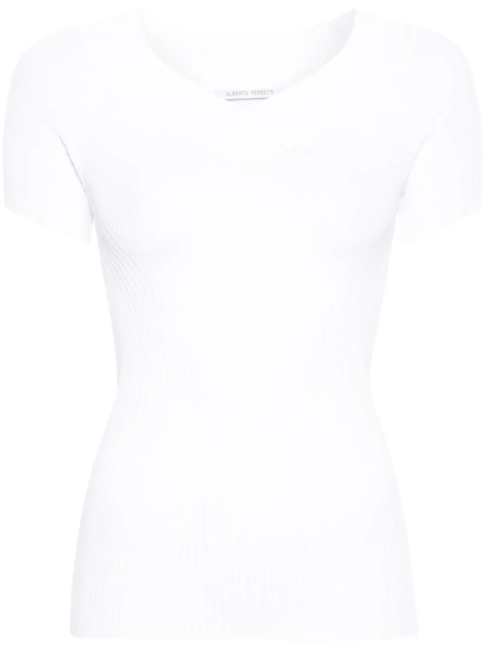 V-Neck Knitted Top