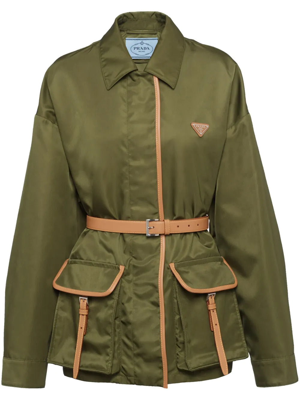 Re-Nylon Belted Jacket