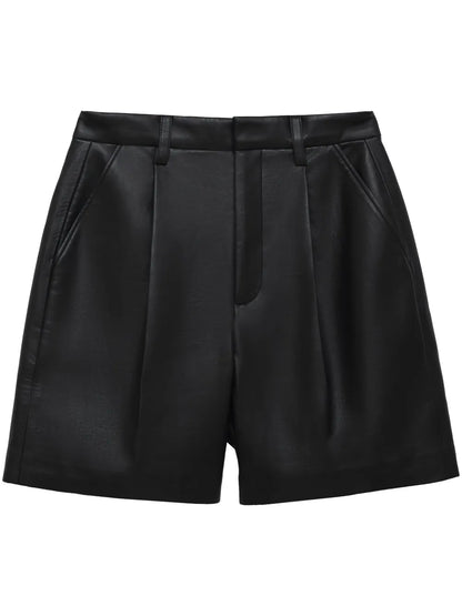 Carmen Recycled Leather Shorts