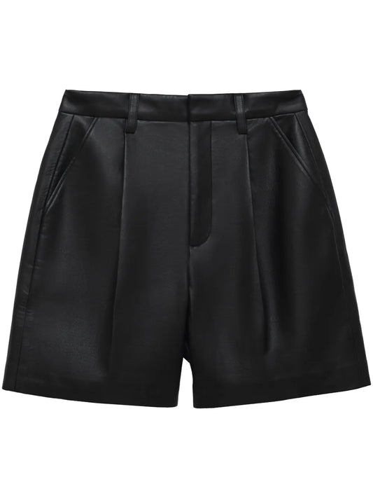 Carmen Recycled Leather Shorts