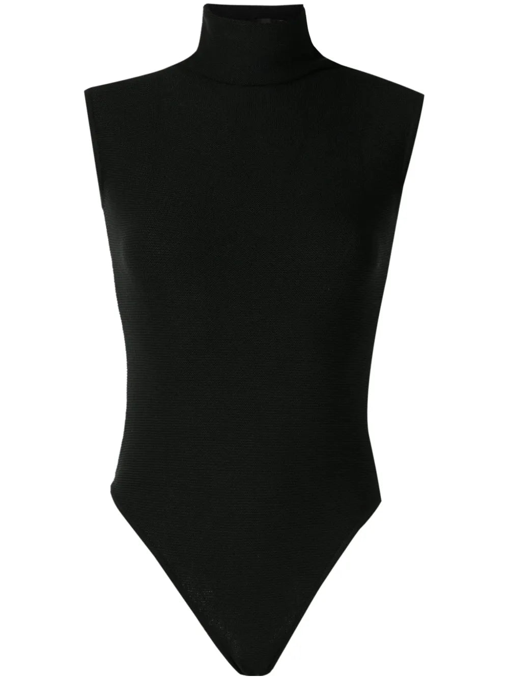 High-Neck Knitted Bodysuit