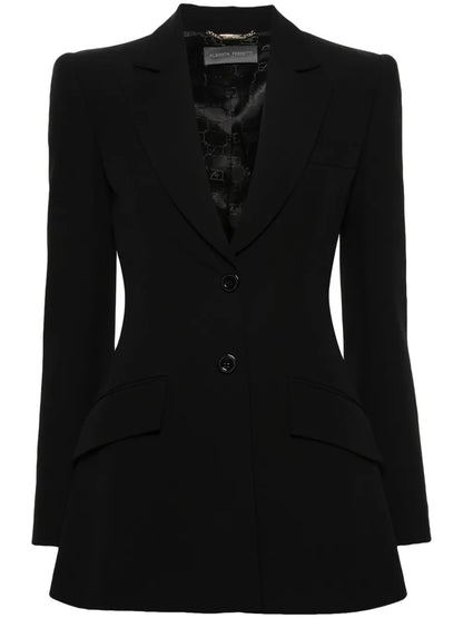 Notched-Lapels Blazer