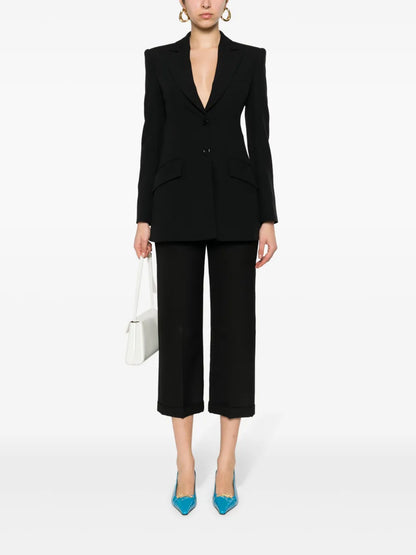 Notched-Lapels Blazer