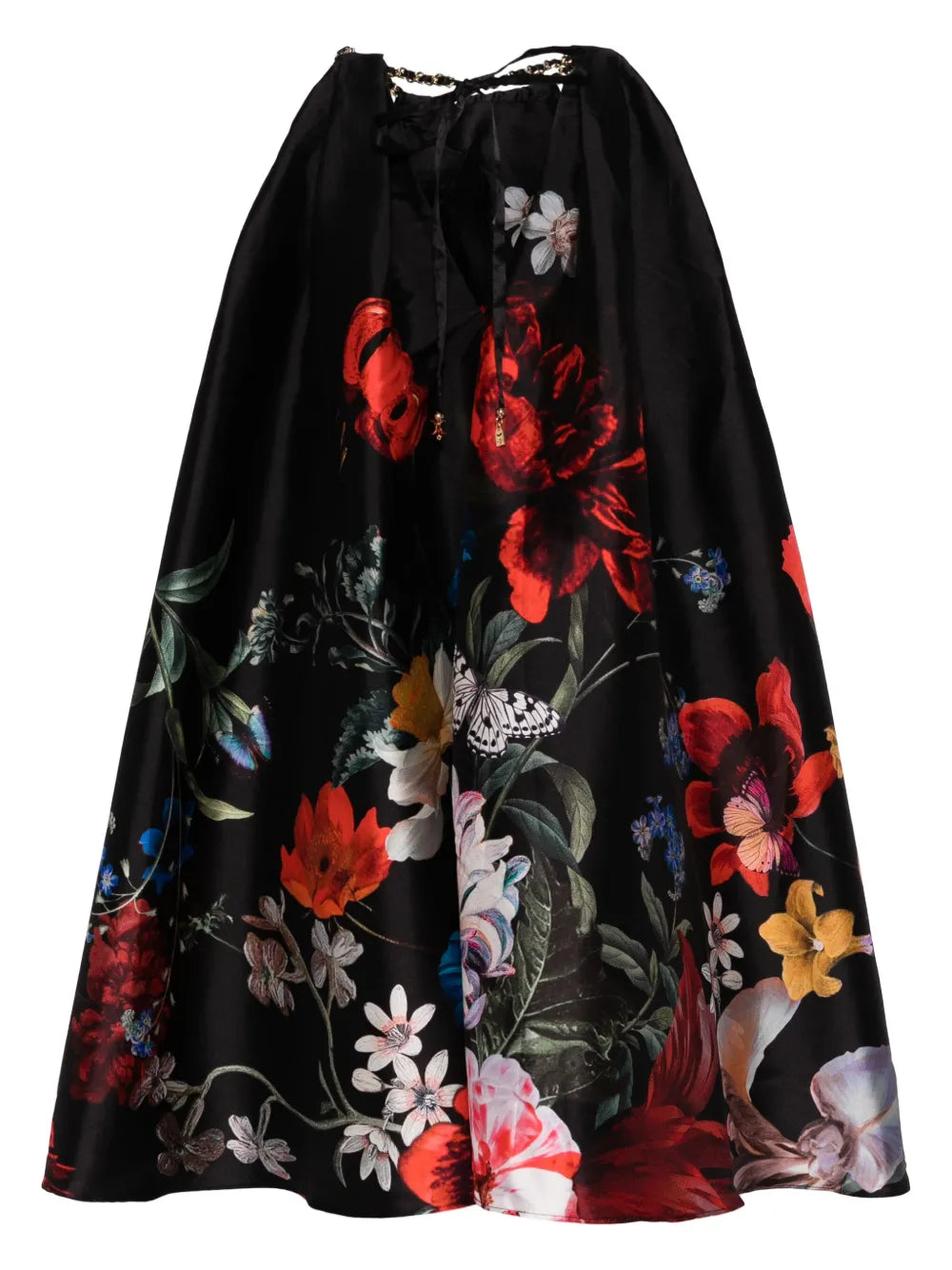 Floral-Print Mini Dress
