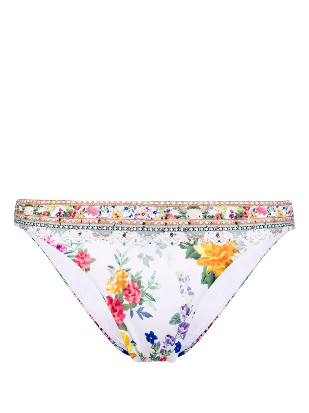 Plumes And Parterres Bikini Briefs