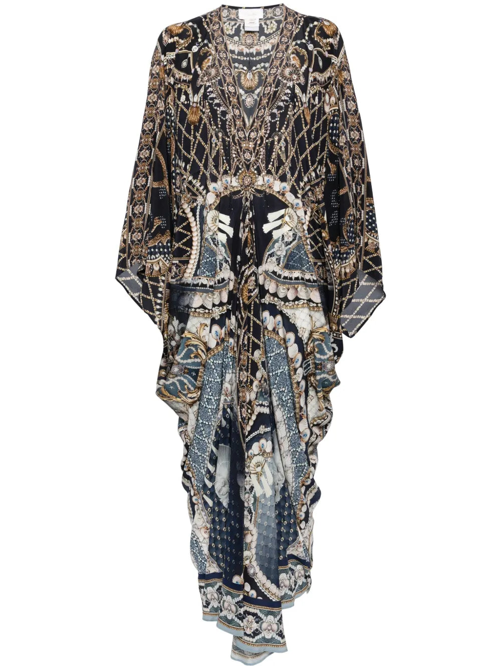 Long Printed Kaftan