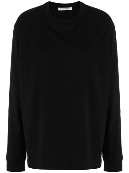Long-Sleeve Crew-Neck Top