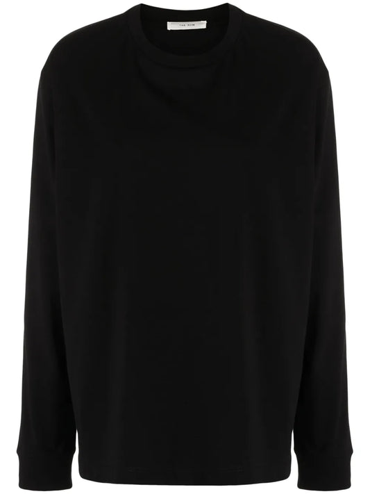 Long-Sleeve Crew-Neck Top