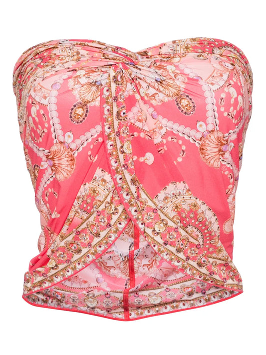 Shell Games Bandeau Top