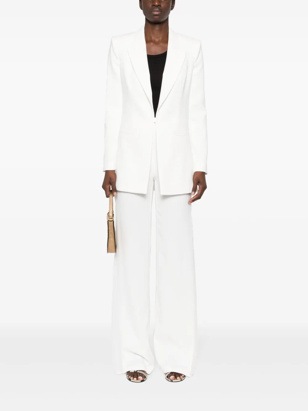 Crepe-Textured Suit