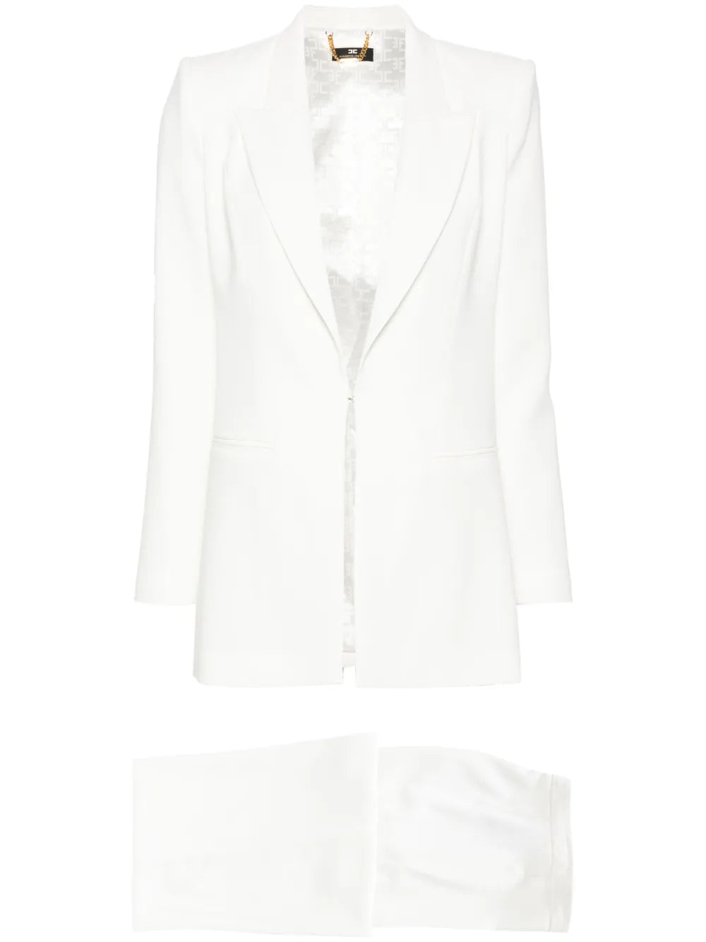 Crepe-Textured Suit