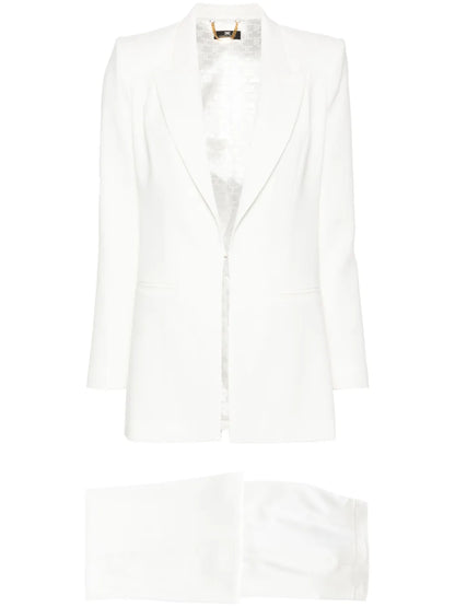 Crepe-Textured Suit