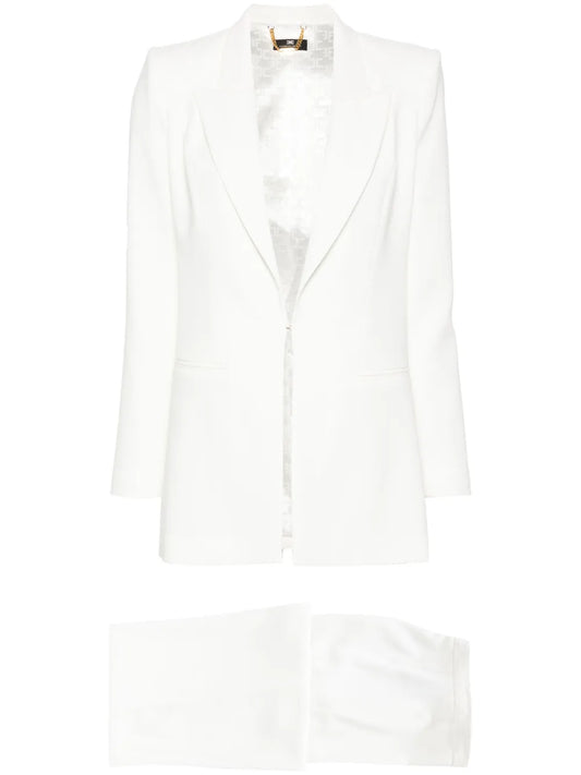 Crepe-Textured Suit