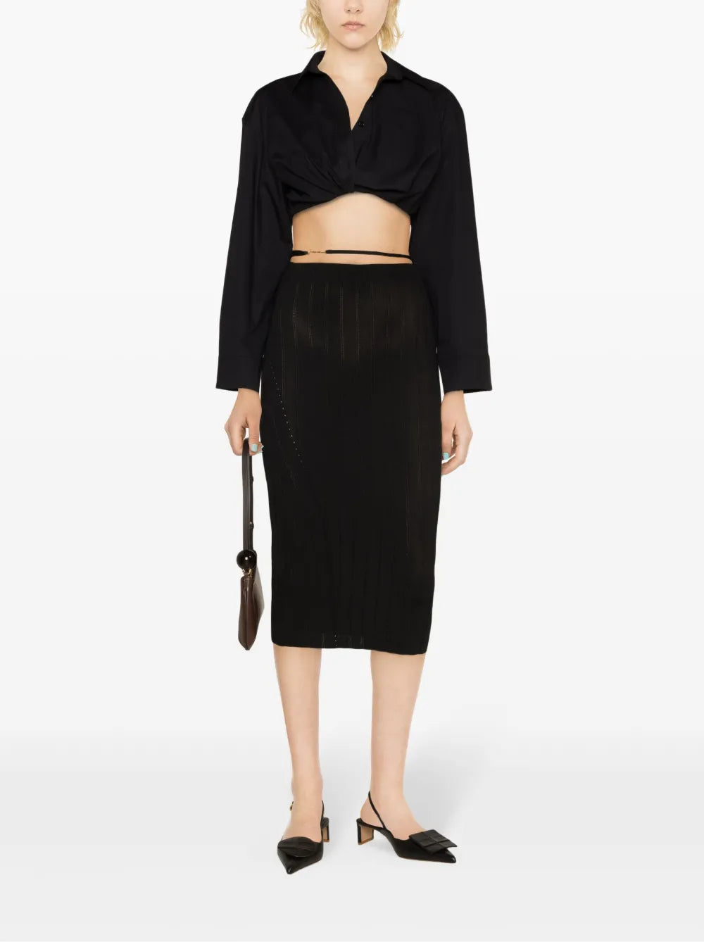 La Jupe Pralu Midi Skirt