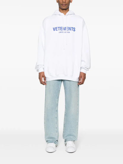 Logo-Print Cotton-Blend Hoodie