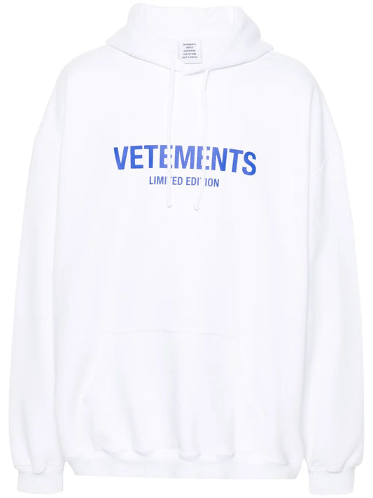 Logo-Print Cotton-Blend Hoodie