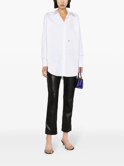 Button-Up Cotton Shirt