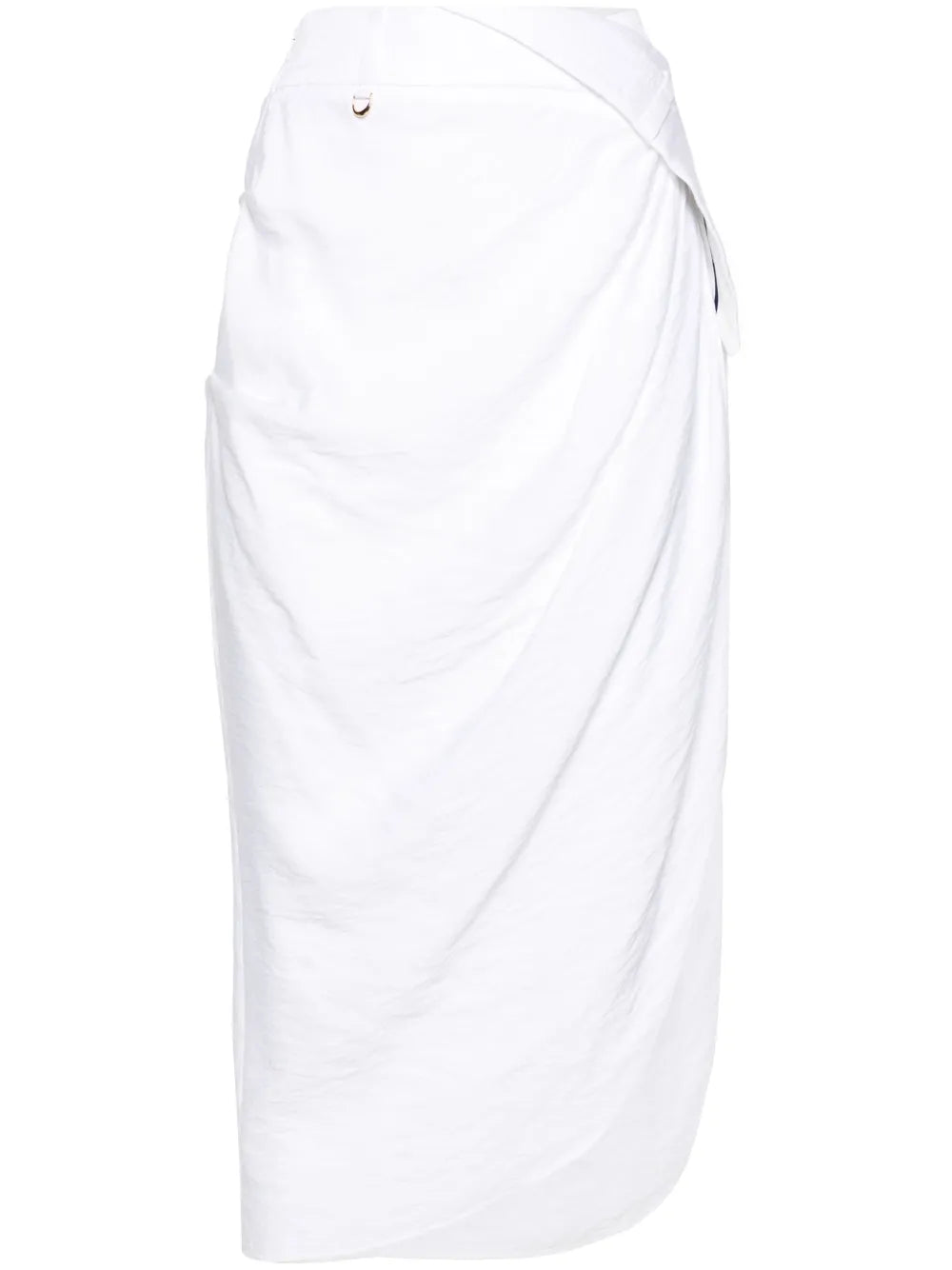 La Jupe Asymmetric Midi Skirt