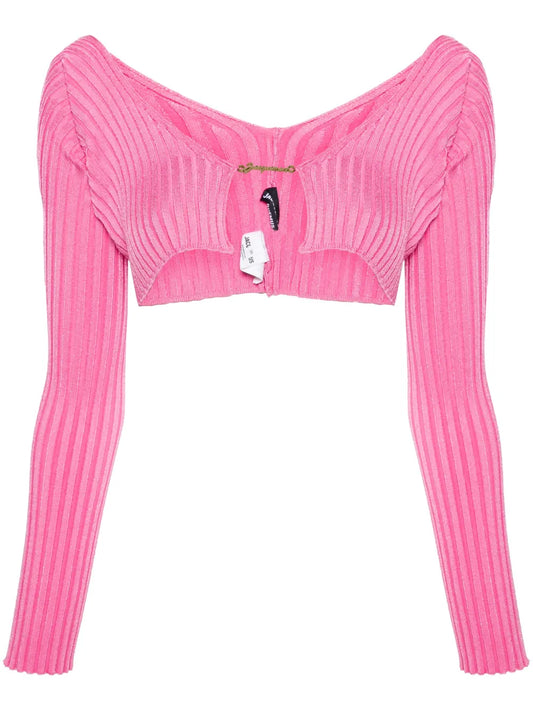 La Maille Ribbed Shrug Cardigan