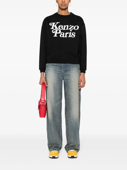 Low-Rise Wide-Leg Jeans