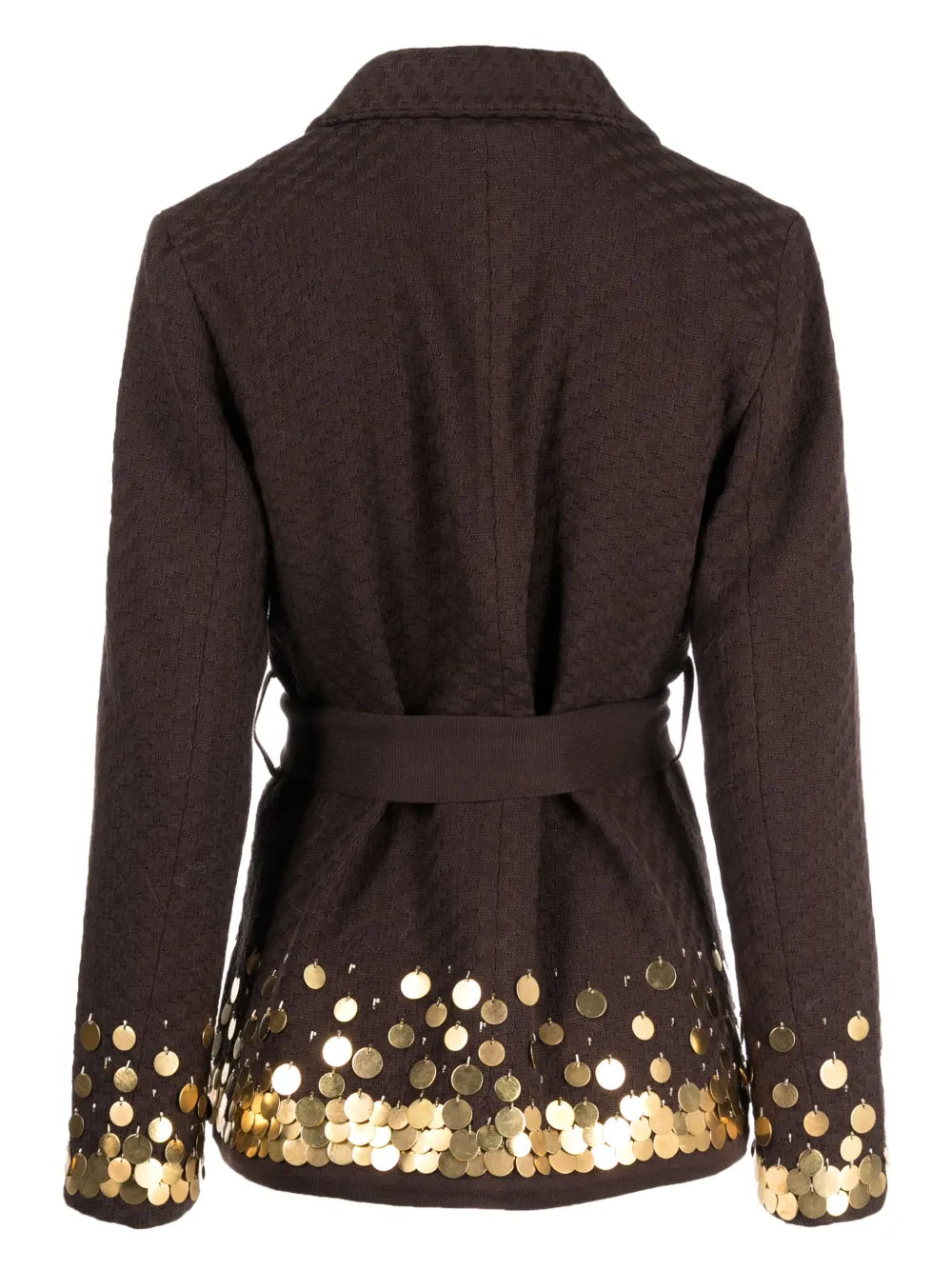 Charm-Embellished Cotton Jacket