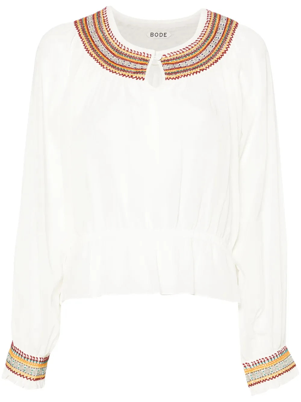 Embroidered Cotton Blouse