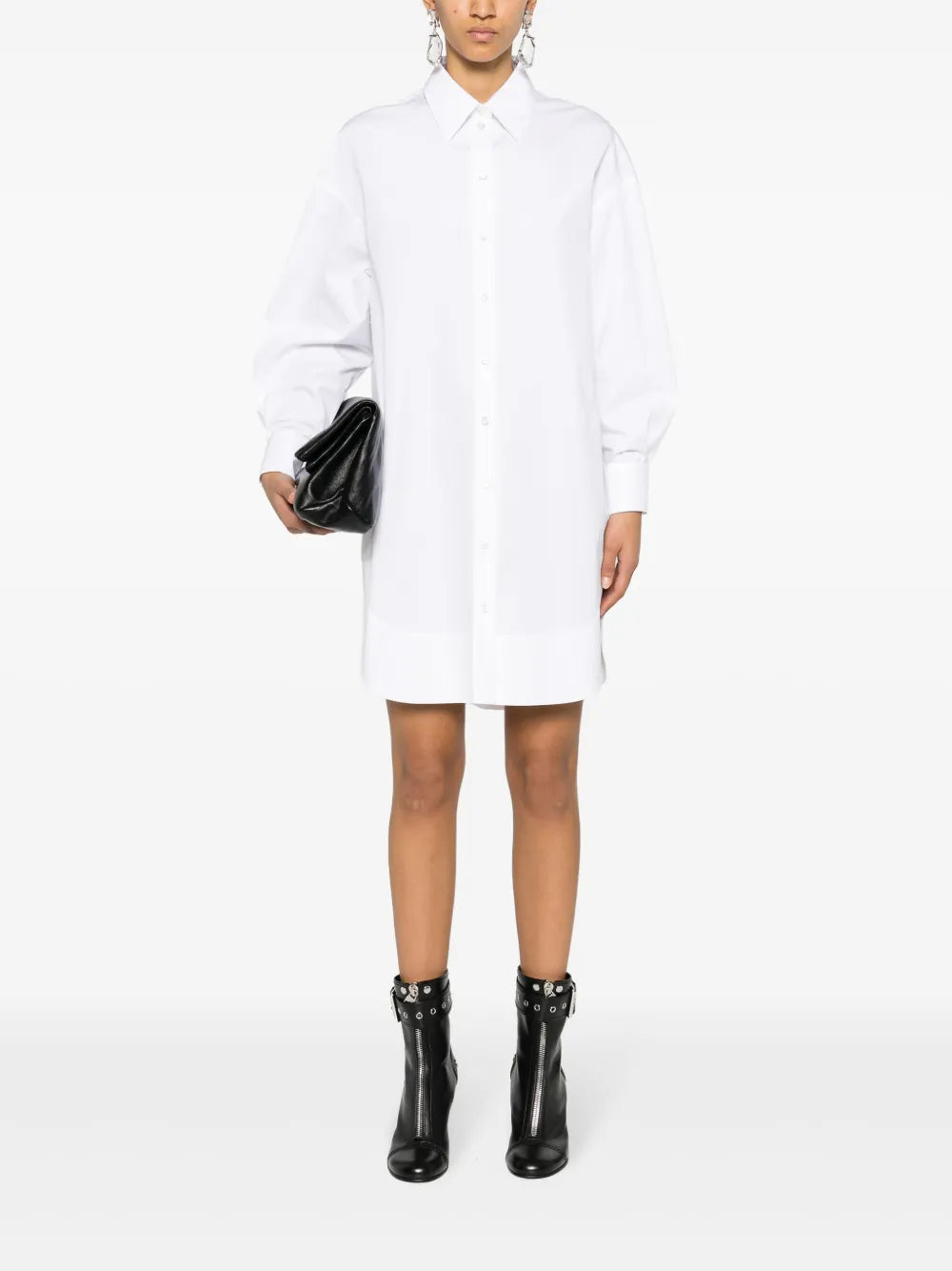 Cotton-Poplin Shirtdress