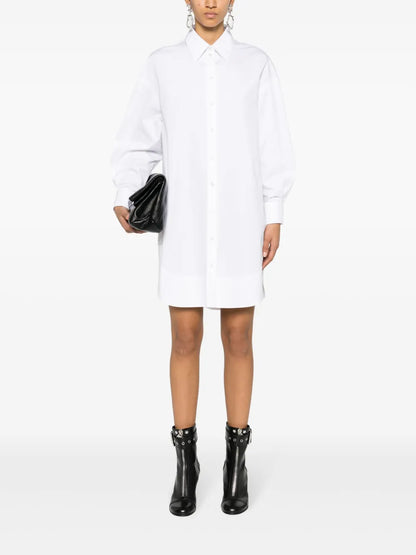Cotton-Poplin Shirtdress