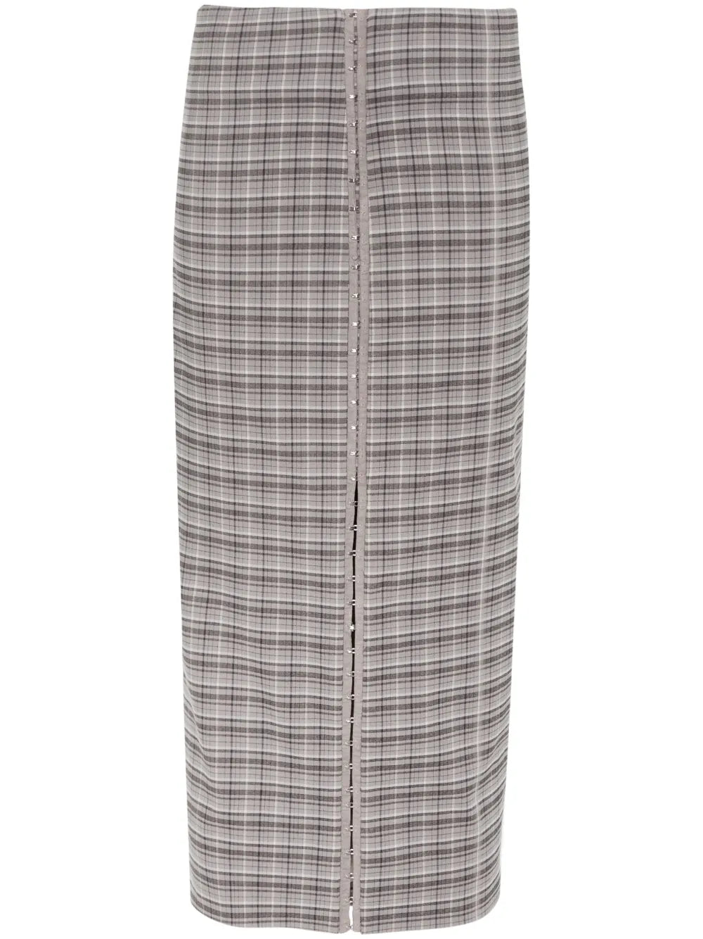 Palmer Checked Midi Skirt