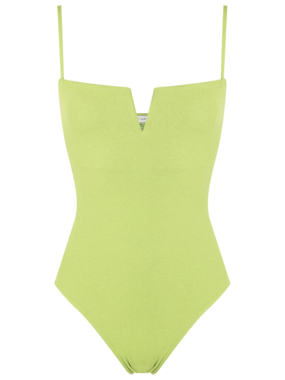Square-Neck Swimsuit