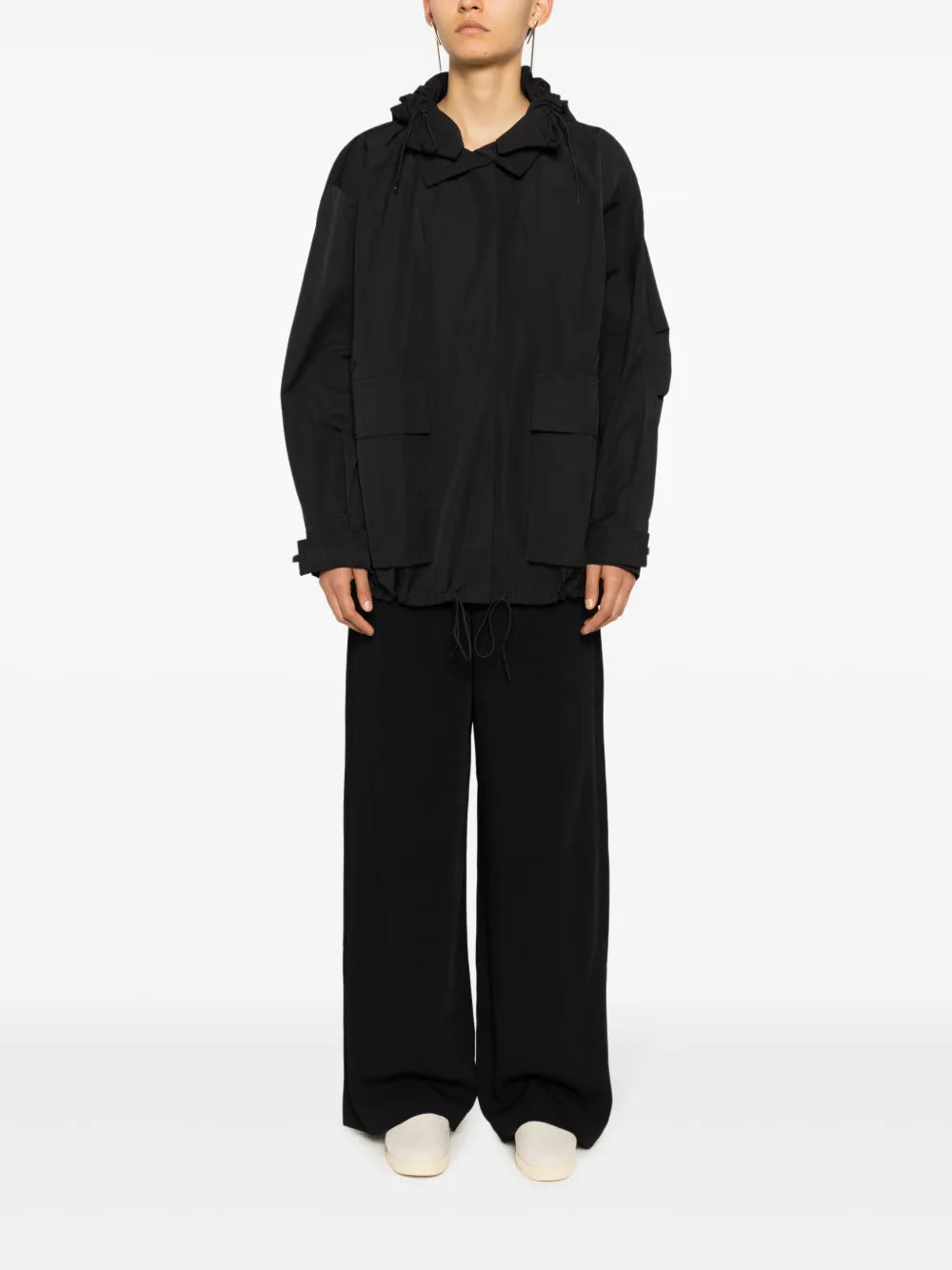 Long-Sleeve Hooded Jacket