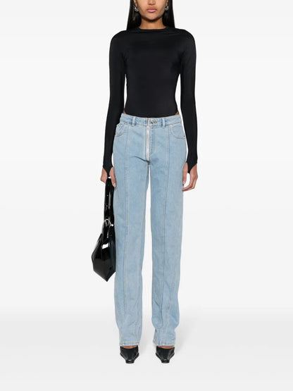 Straight-Leg Jeans