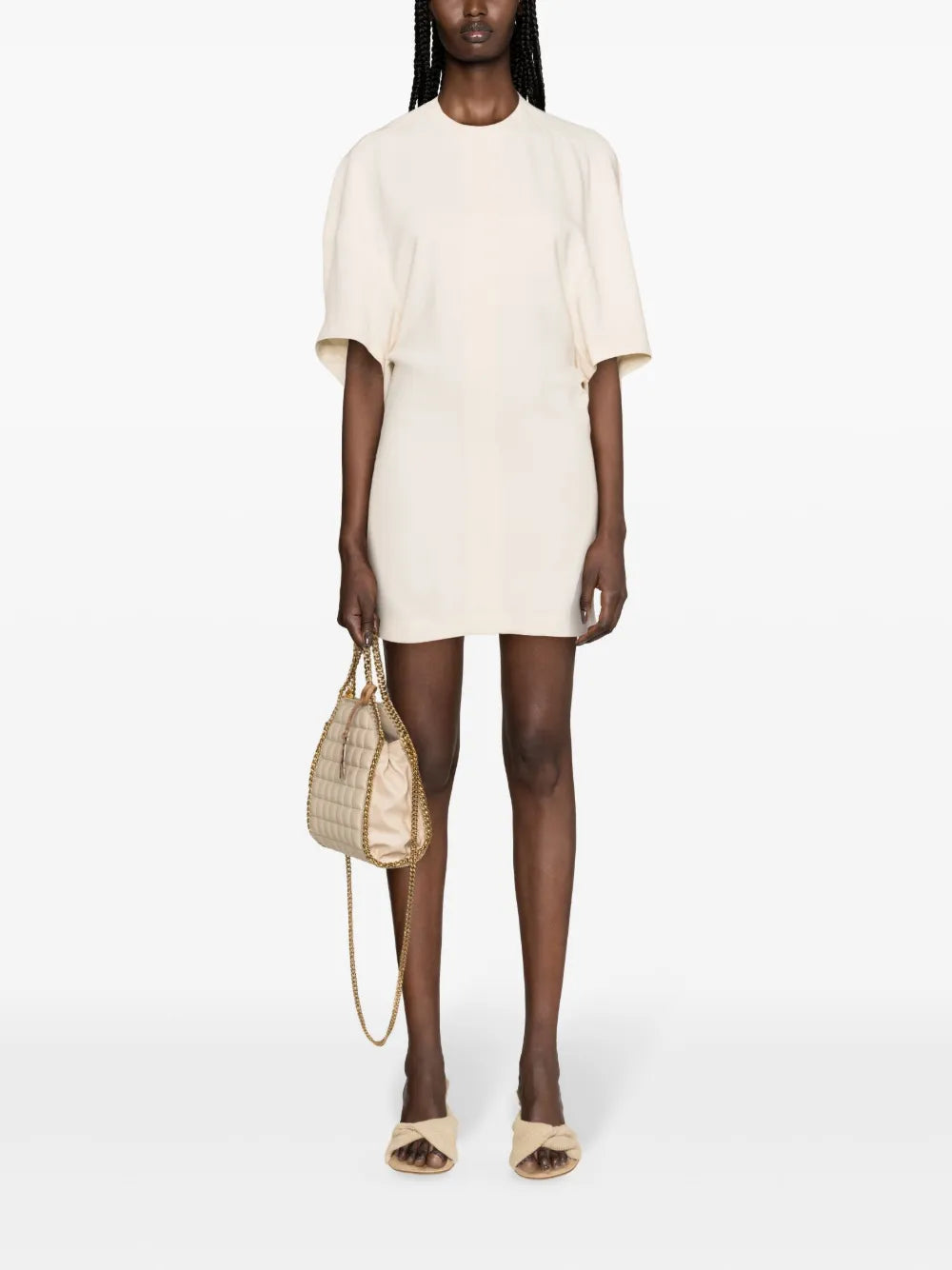Cape Draped Minidress