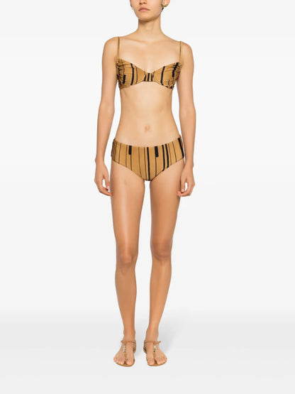 Striped Bikini Bottoms