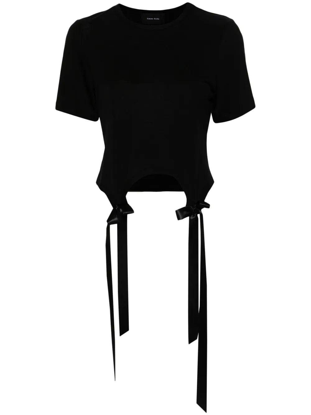 Bow-Detail Cotton Dress