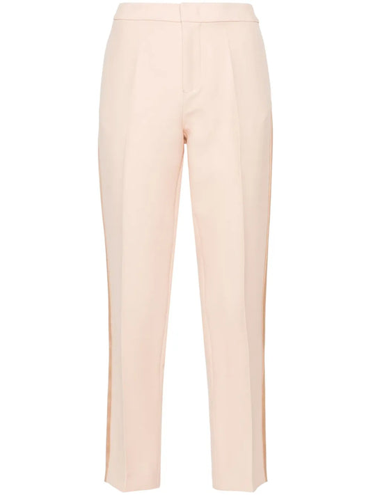 Wool-Blend Tailored Trousers