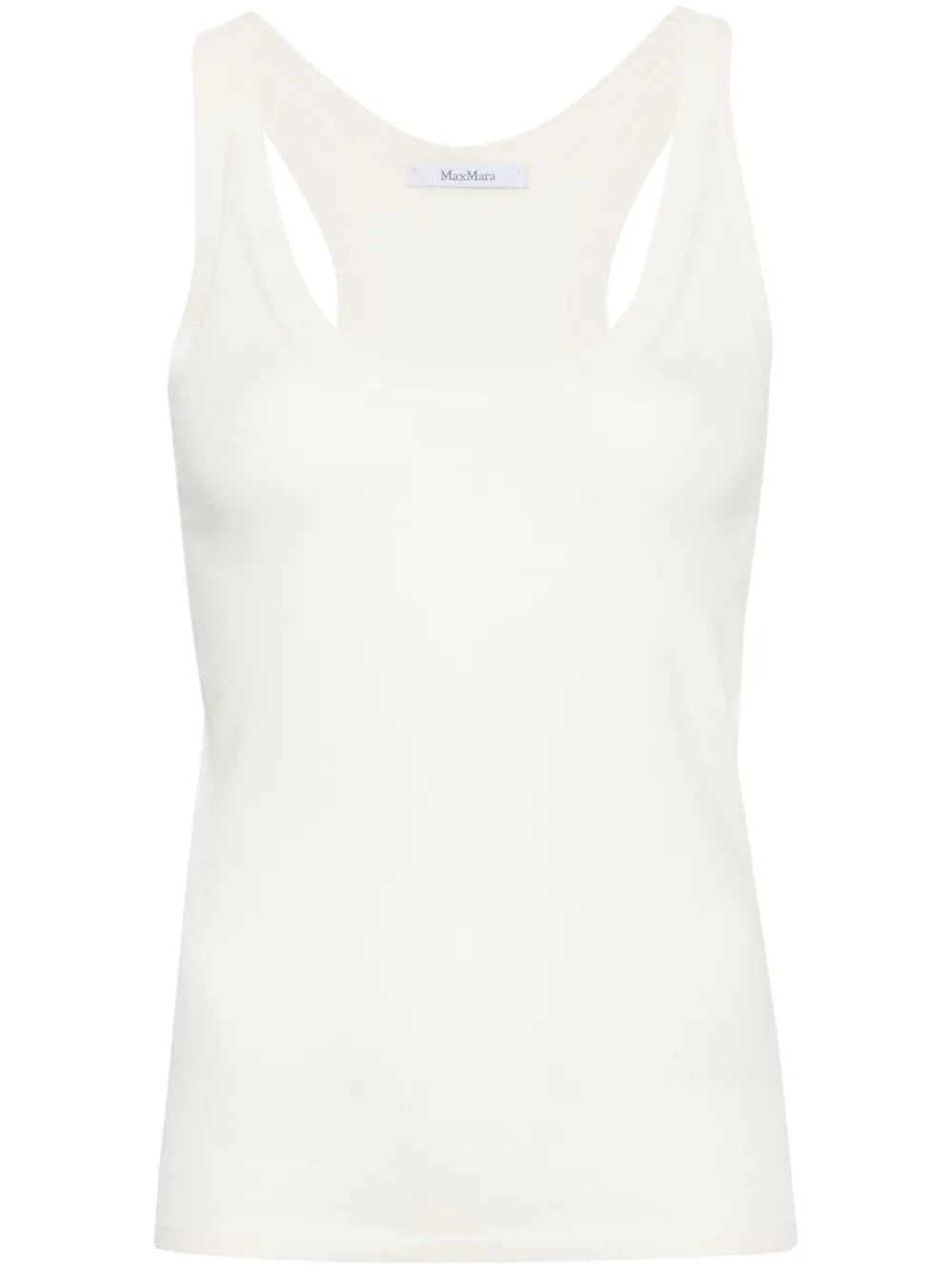 Scoop-Neck Knitted Top