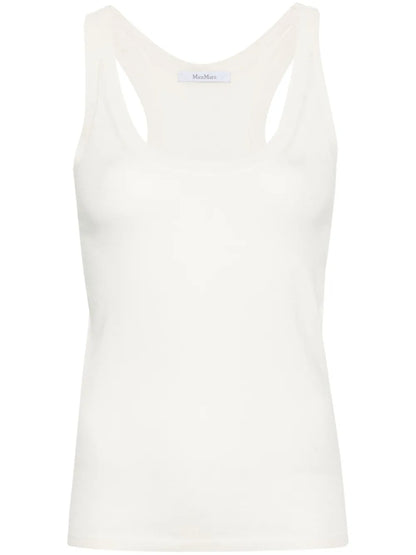 Scoop-Neck Knitted Top
