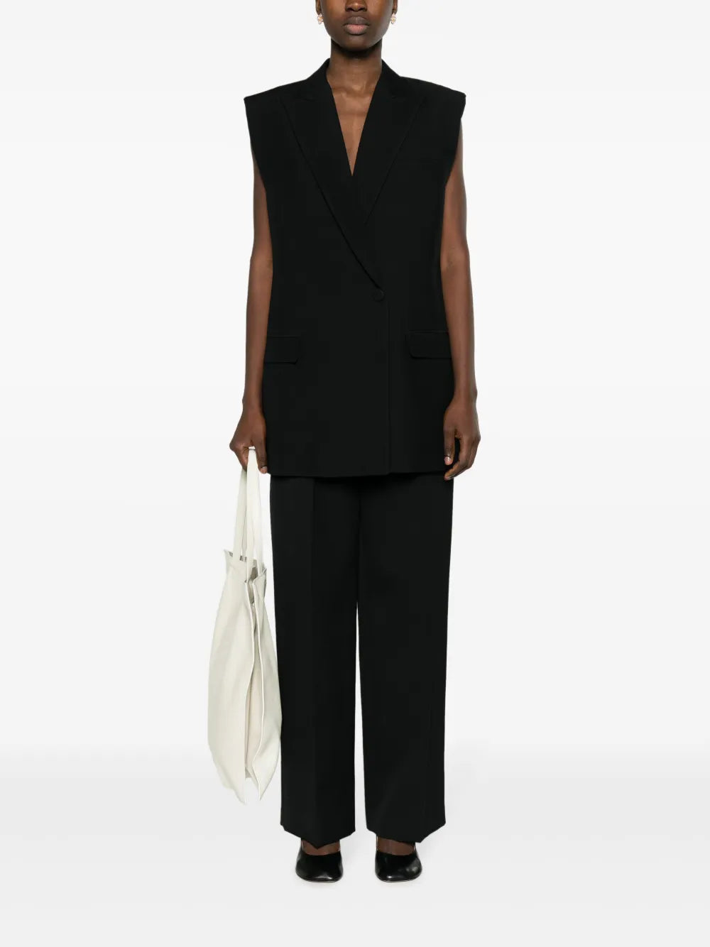 Double-Breasted Tailored Vest