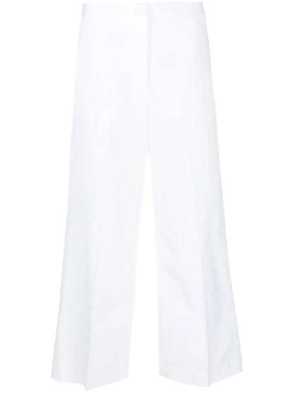 Wide-Leg Tailored Trousers