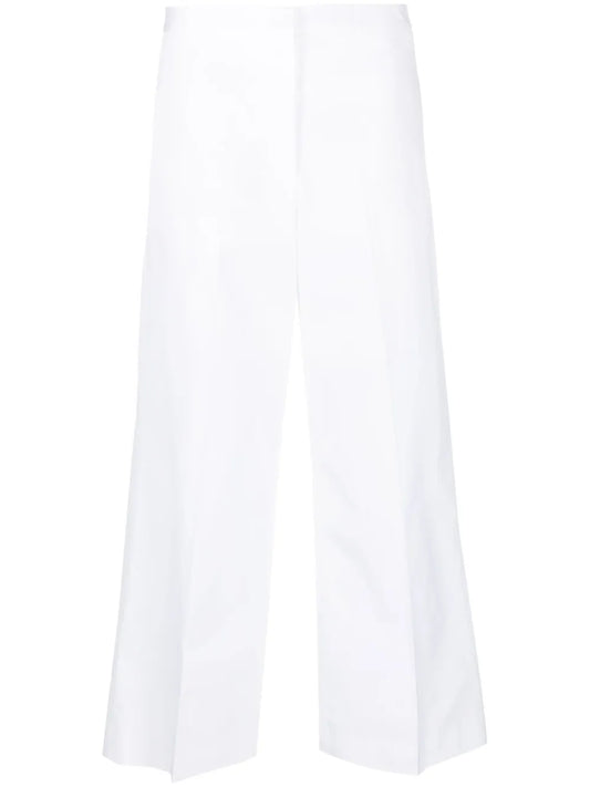 Wide-Leg Tailored Trousers