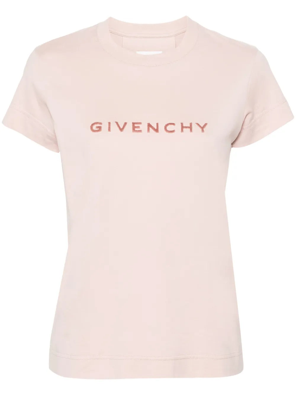 Flocked-Logo T-Shirt